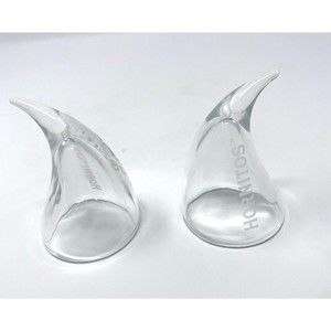 Hornitos Tequila Devil Horn Shaped Shot Glasses Set of 2